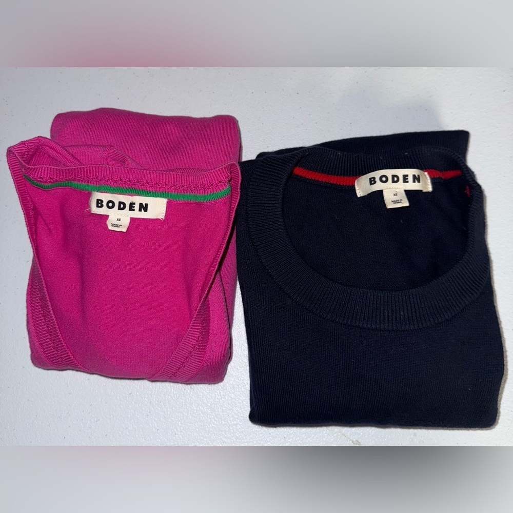 Bundle of 2 Boden Pullover Sweaters Size XS
